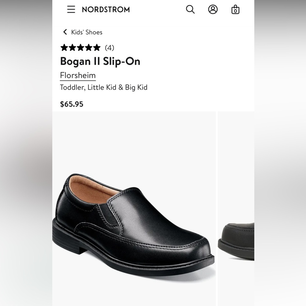 Florsheim Bogan ll Slip On Loafers Little Boys size 1
